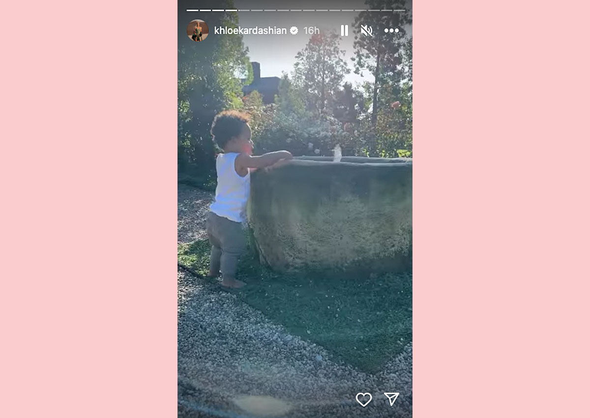 Khloé Kardashian Shares ADORBS Videos Of Son Tatum Playing!