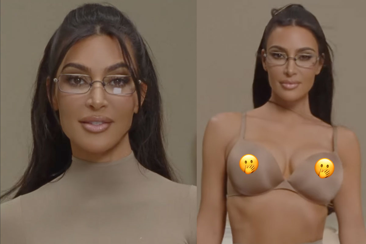Kim Kardashian's New Nipple Bra Is Getting ROASTED Online! - Perez