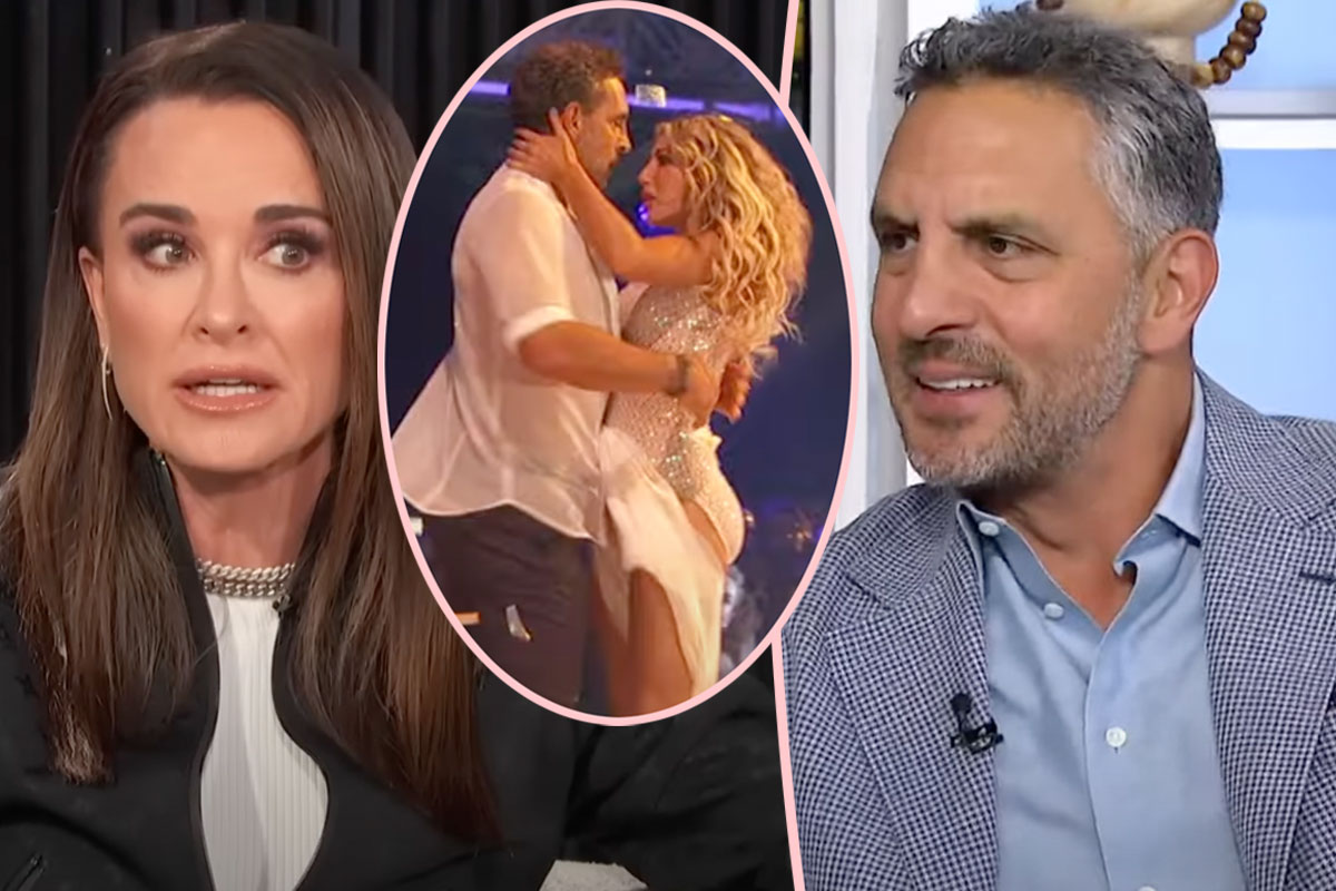 #Kyle Richards DELETES Supportive DWTS Post After Mauricio Umansky Was Caught Holding Hands With Partner!