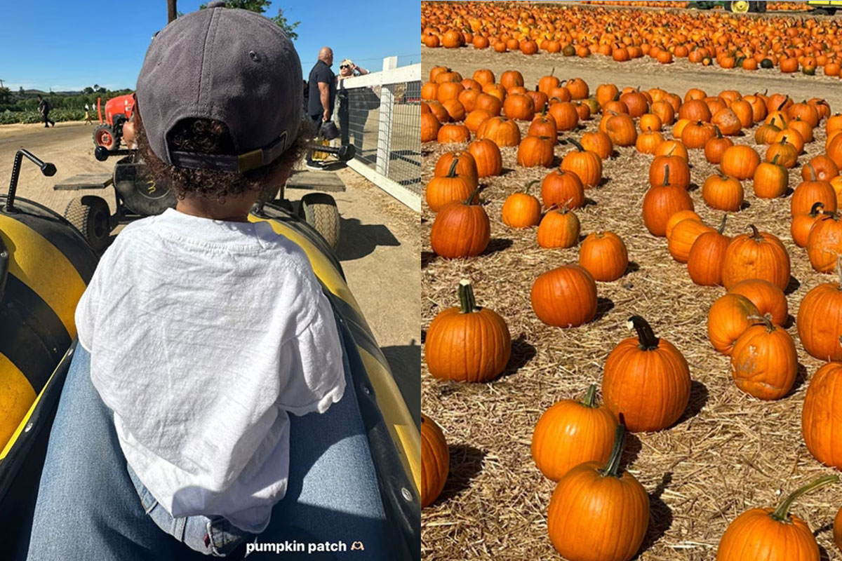 Kylie & Aire At The Pumpkin Patch!