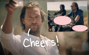 Matthew McConaughey & Wife Camila Alves Drop Their Pants For New