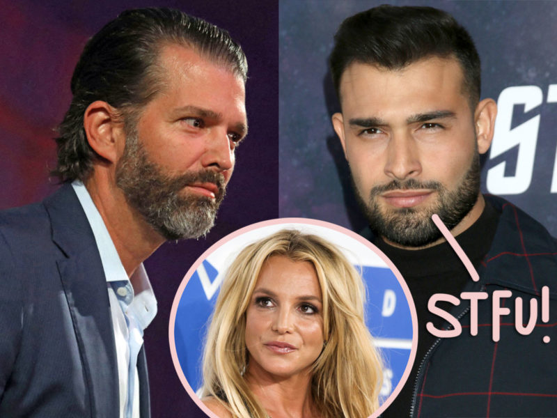 Sam Asghari DEFENDS Ex Britney Spears Against 'Bully' Donald Trump Jr ...