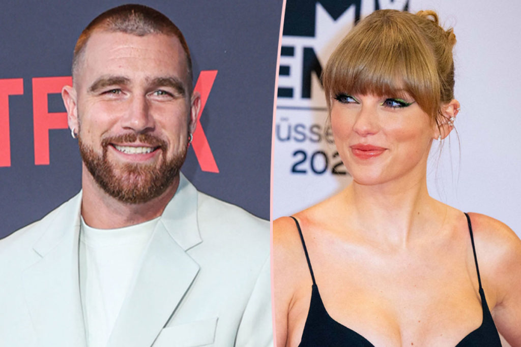 Taylor Swift & Travis Kelce Get ‘Handsy’ At SNL Afterparty! LOOK!