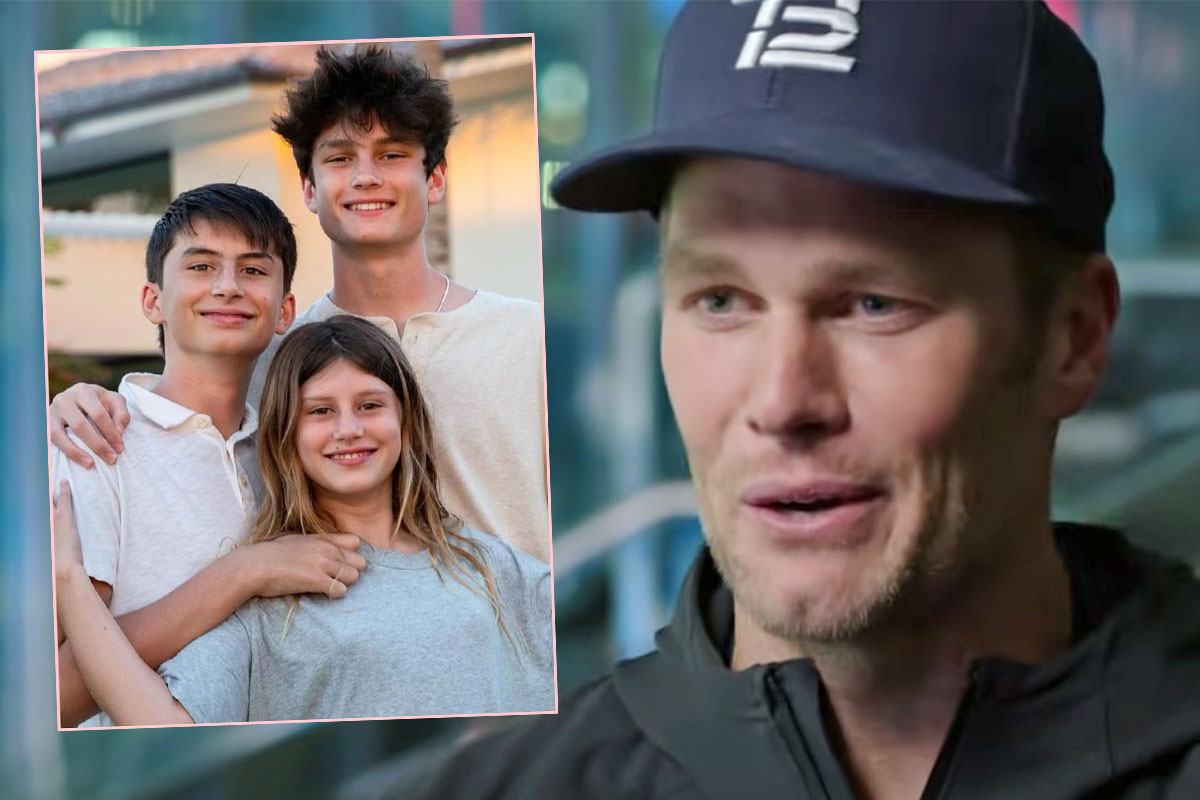 Tom Brady's Kids Would 'Kill' Him If He Came Out Of NFL Retirement Again! -  Perez Hilton