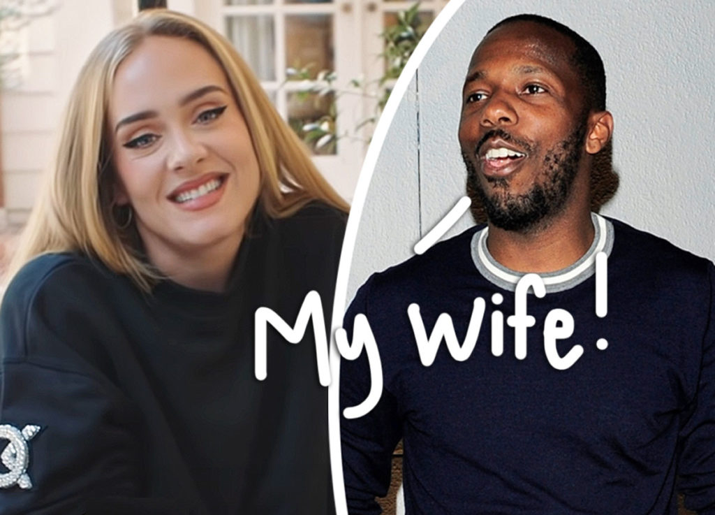 The ADORABLE Reason Adele & Rich Paul Call Each Other Husband And Wife! -  Perez Hilton
