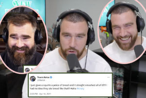 Travis Kelce Reacts To His 'Nonsense' Old Tweets Going Viral! - Perez