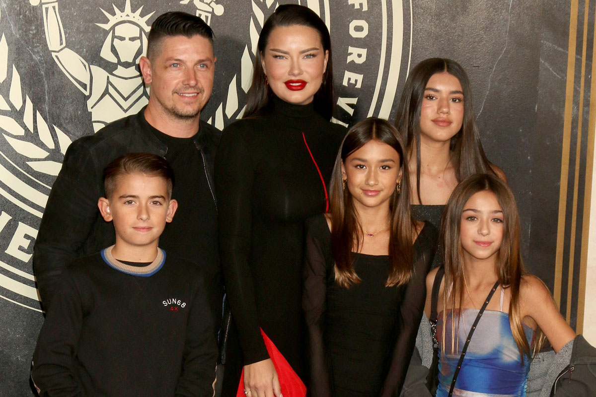 Adriana Lima's children were 'so excited' to watch The Tour