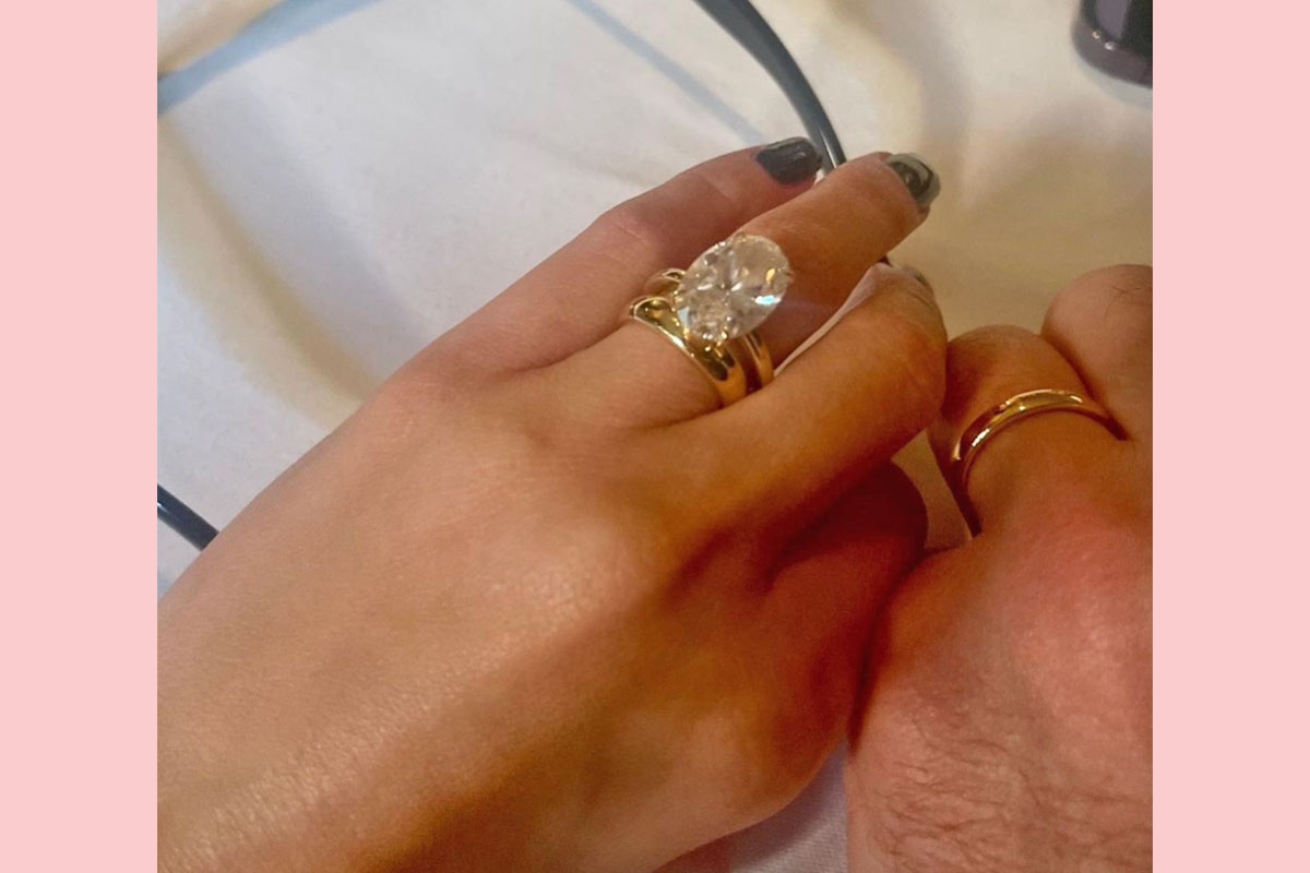 Ashley Benson & Brandon Davis Wedding Bands!