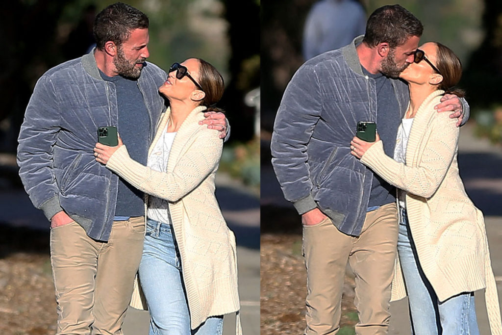 Ben Affleck & Jennifer Lopez Can't Keep Their Lips Off Each Other In