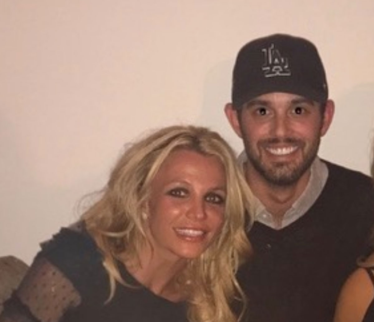 Britney Spears With Manager and Friend Cade Hudson
