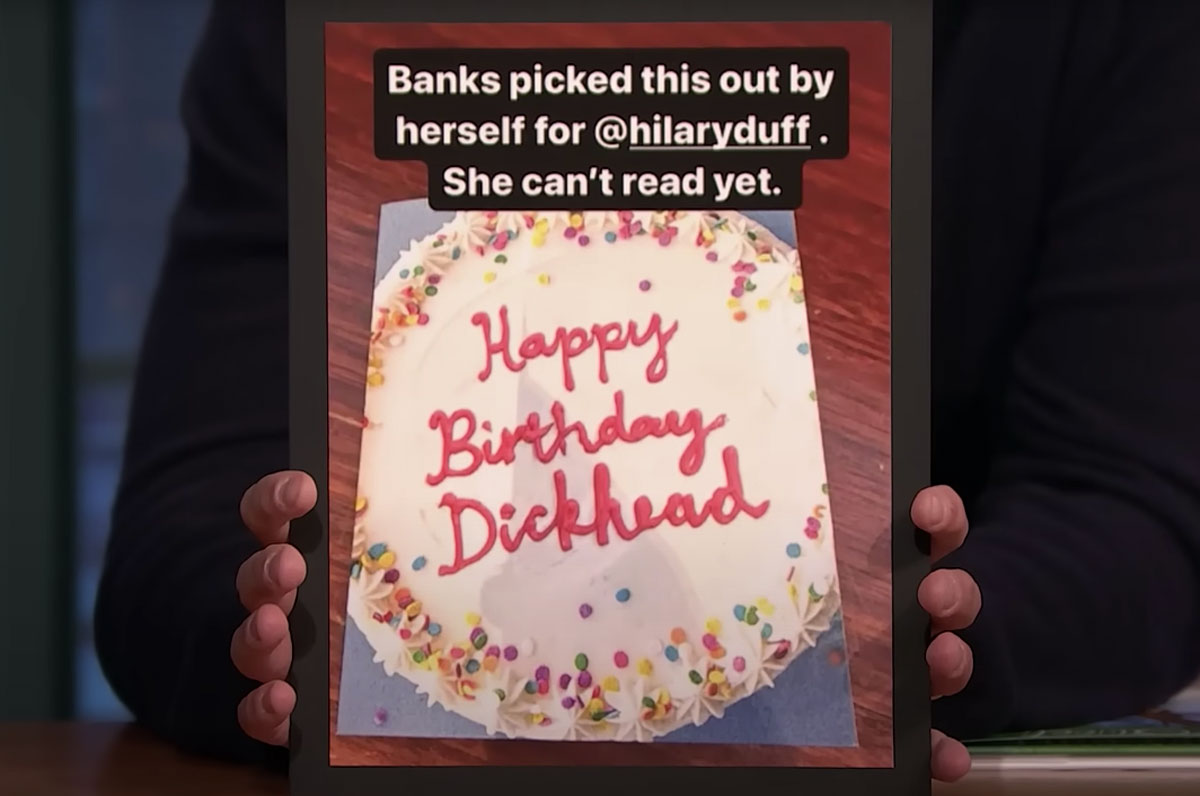 You Wont Believe The Nsfw Birthday Card Hilary Duffs Daughter Got Her Dramawired