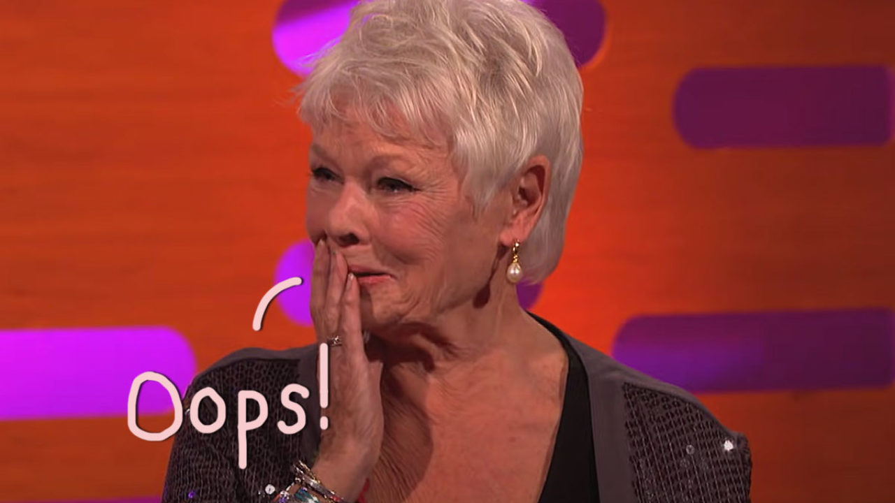 Judi Dench Accidentally FaceTimed Someone NAKED For Their Birthday! OMG! -  Perez Hilton