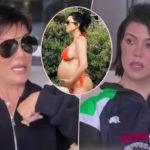 Kris Jenner DID Know About Kourtney Kardashian’s Pregnancy -- But ‘Wasn’t Very Happy’ To See The Reveal On TV!
