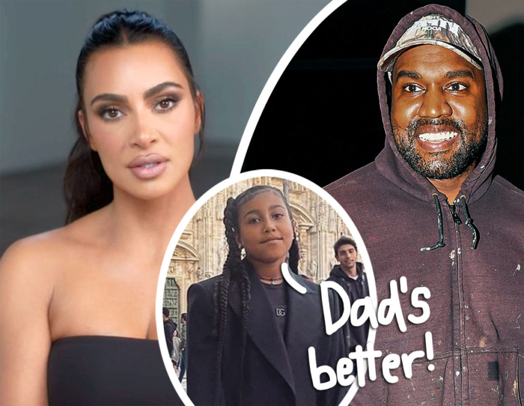 North West Likes Living With Kanye West Over Kim Kardashian