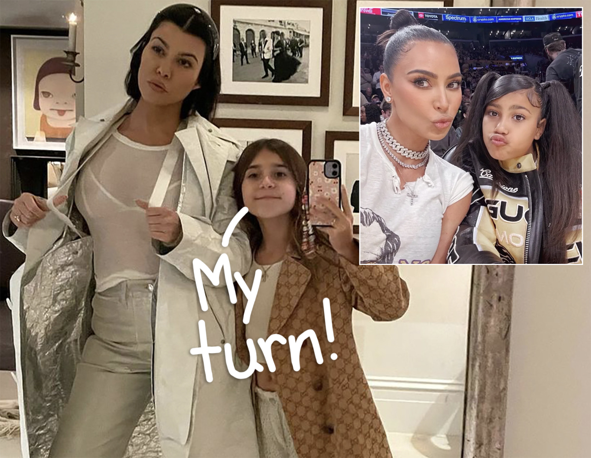 Move Over North West Sounds Like Kourtney Kardashian S Daughter Penelope Is A Mogul In The