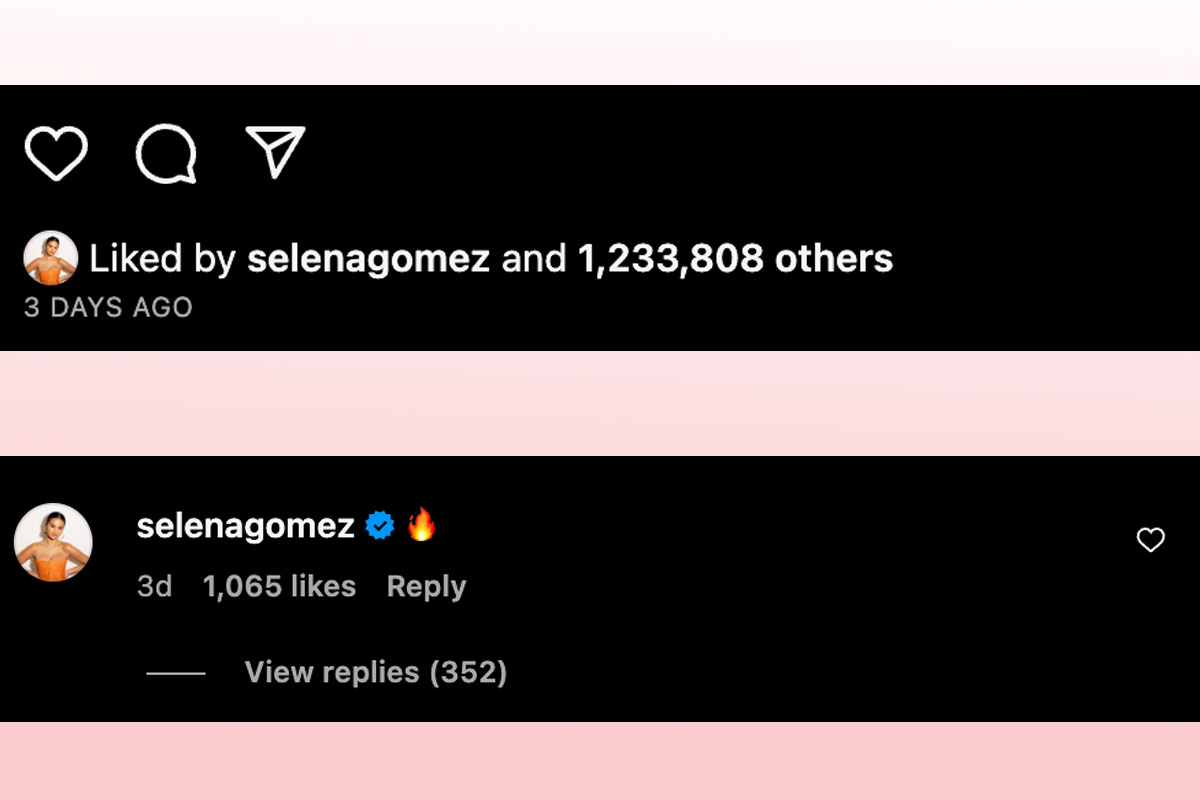 Selena Gomez Likes SZA's Post