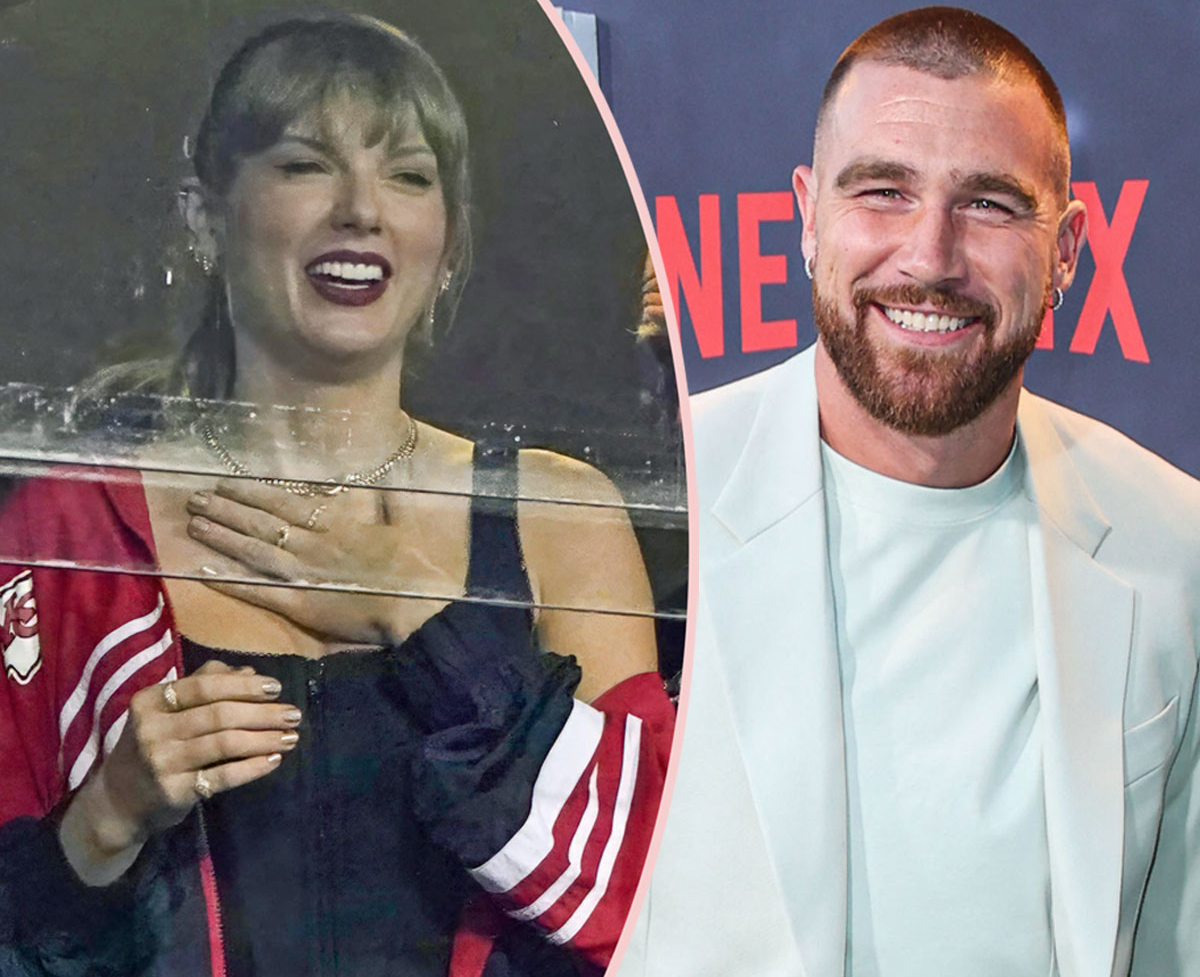 Taylor Swift & Travis Kelce Have Already Started Saying The L-Word - As They  Plan For 'Long-Term' Future Together! - Perez Hilton