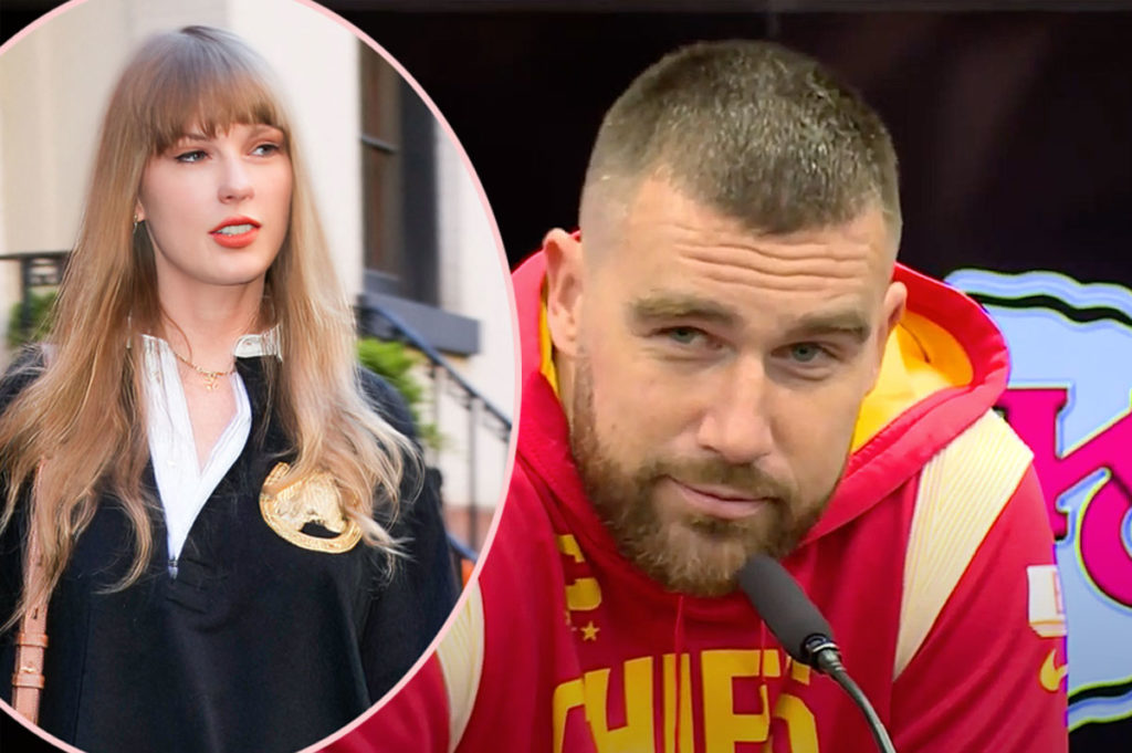 Taylor Swift 'Hanging Out' With NFL Star Travis Kelce - Weeks After He  Tried To Ask Her Out At Eras Tour! - Perez Hilton
