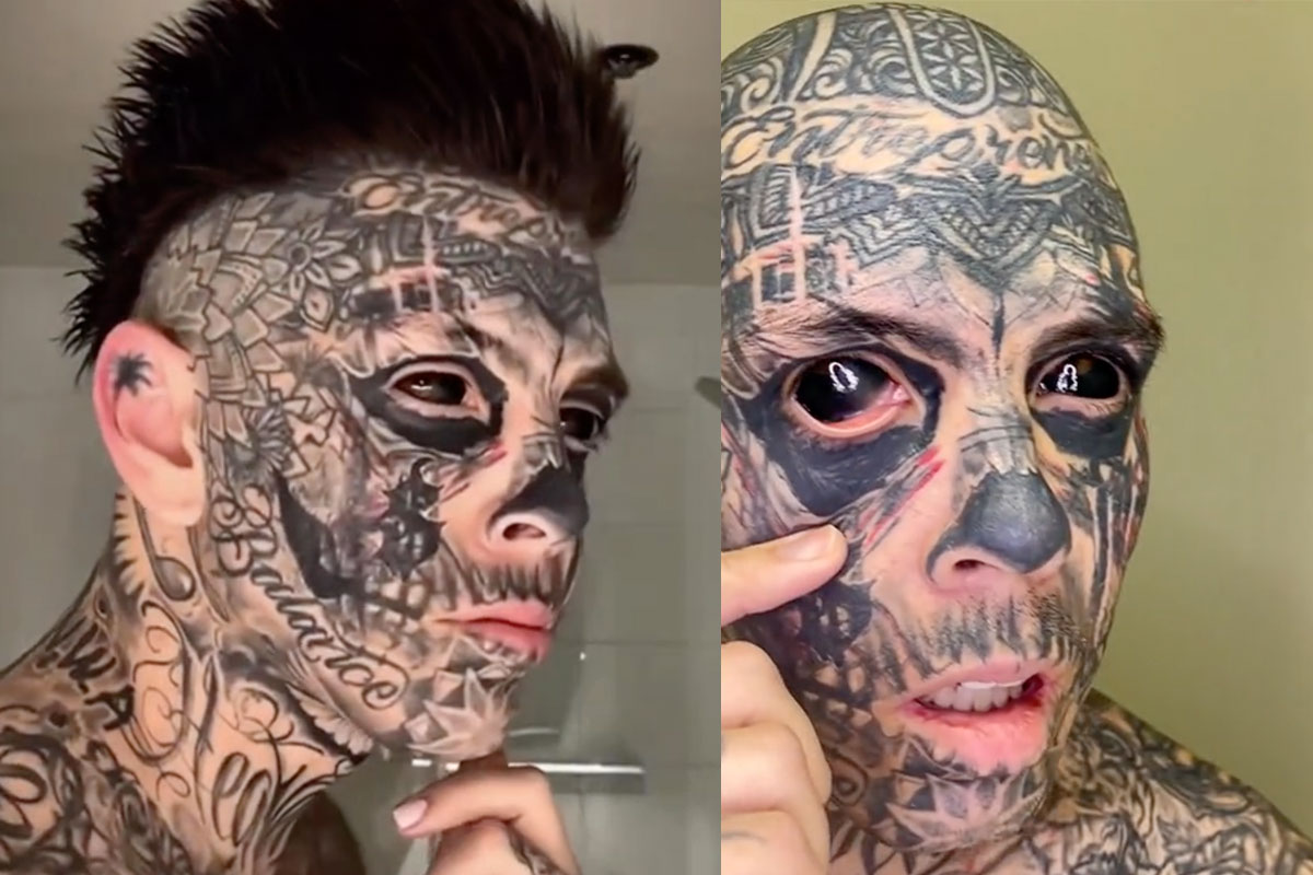 Demon with Eyeball Tattoo - TattooVox Professional Tattoo Designs Online
