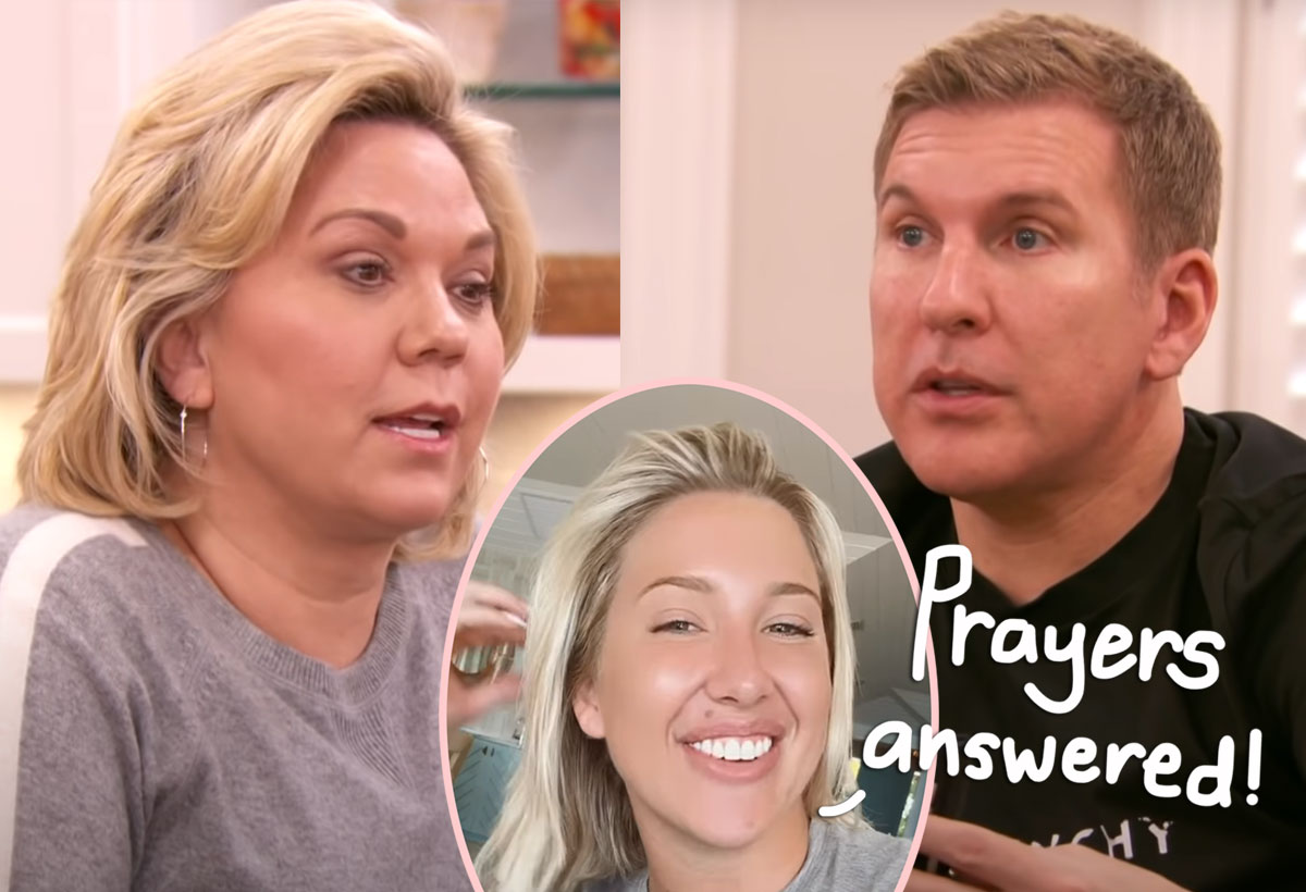 Savannah Chrisley Sobs Over HUGE Win In Todd & Julie's Appeal: 'One Step  Closer To Getting Mom & Dad Home' - Perez Hilton