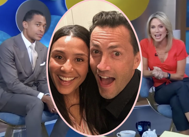 ENGAGED! Amy Robach & TJ Holmes' Exes Andrew Shue & Marilee Fiebig Are ...
