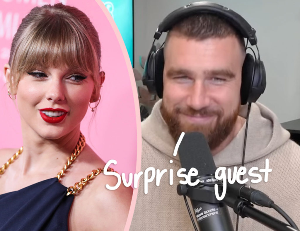 Fans Think Taylor Swift Will Be On Travis Kelce's Upcoming Christmas  Episode Of New Heights Podcast! - Perez Hilton