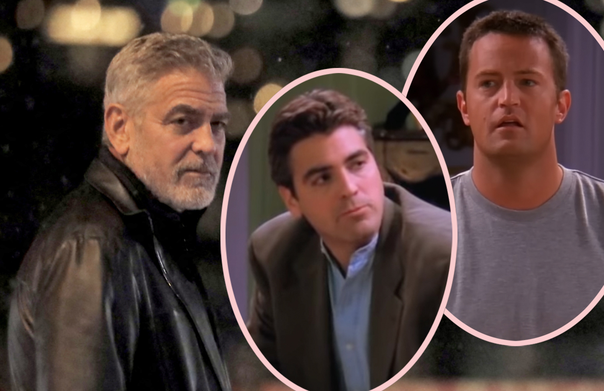 #George Clooney Says Matthew Perry ‘Wasn’t Happy’ Making Friends