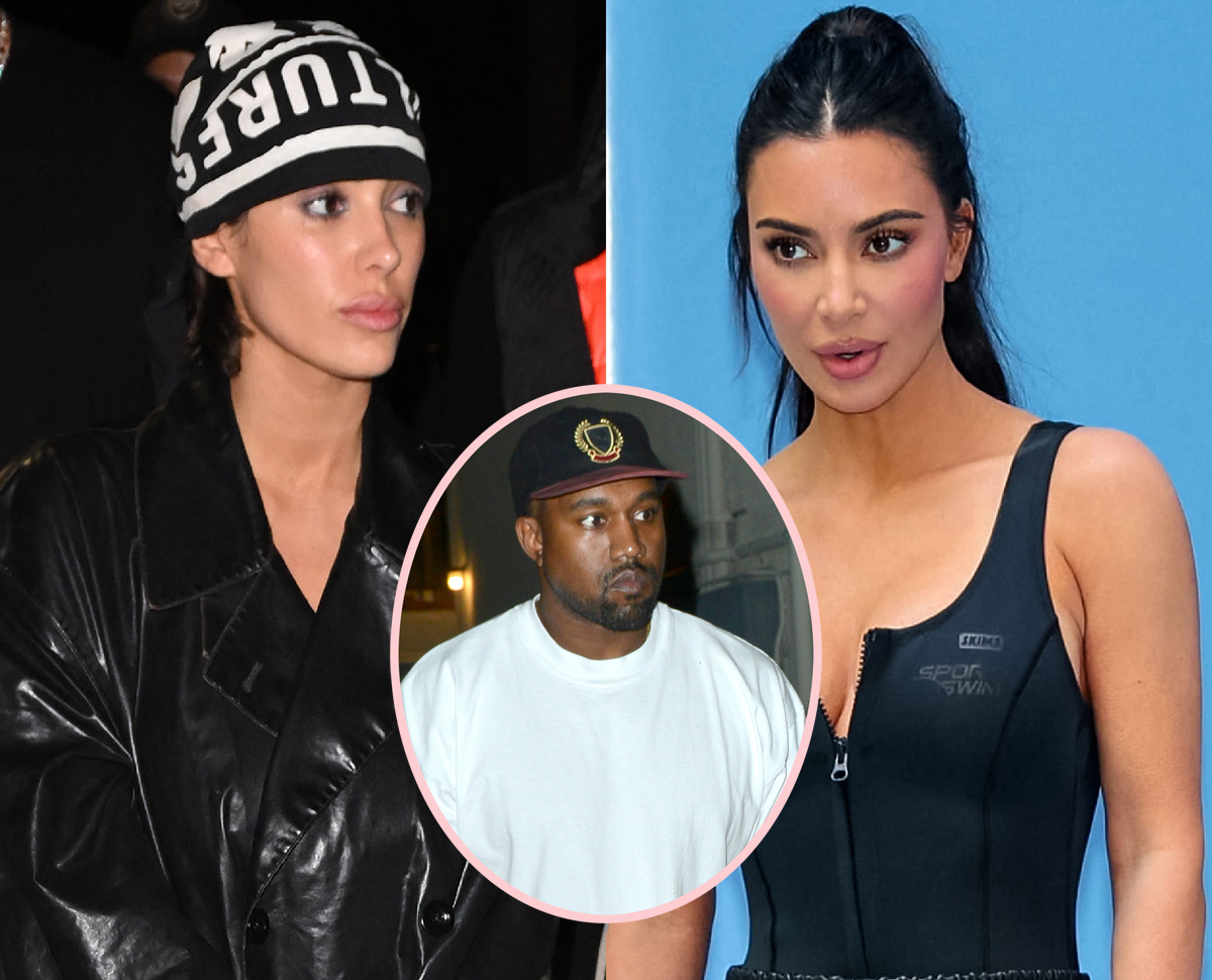 Kim Kardashian Feels Threatened Tells Pals Shes Being Targeted By Kanye Wests Wife 