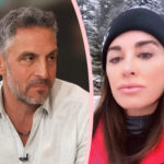 Awkward! Kyle Richards & Mauricio Umansky Reunite For Family Ski Trip In Aspen After His Partying!