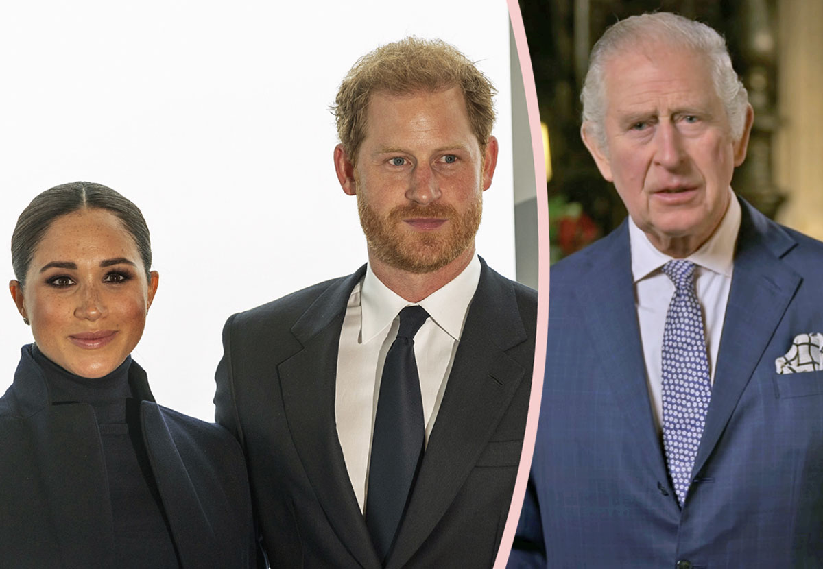 Prince Harry & Meghan Markle Are Trying To Give King Charles THIS For Christmas??