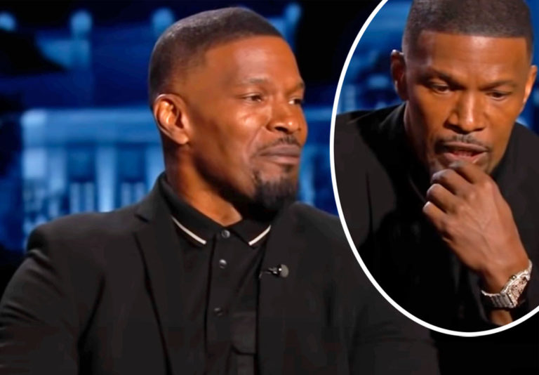 Jamie Foxx Tearfully Reveals He 'Saw The Tunnel' In First Time Publicly