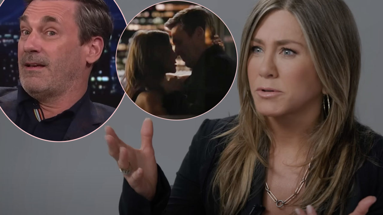 Jennifer Aniston Refused To Use Intimacy Coordinator For Jon Hamm Sex Scenes!  - Perez Hilton