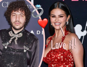 Selena Gomez Rocks Diamond 'B' Ring On THAT Finger After Revealing