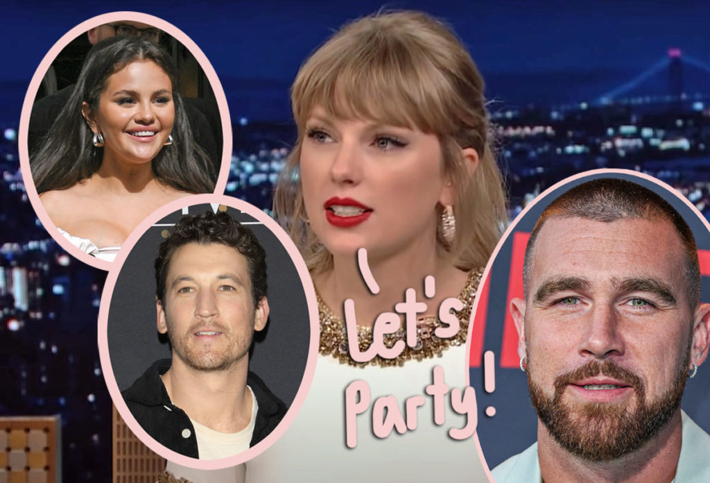 Taylor Swift Seemingly Ditches Time Gala To Celebrate Birthday With Selena Gomez & Miles Teller!