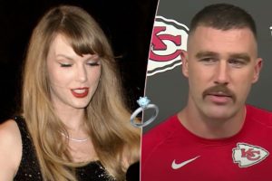 Taylor Swift Attends BF Travis Kelce’s Game After Showing Off Massive