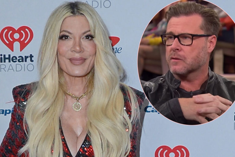 Tori Spelling Poses With Kids In First Family Red Carpet After Split