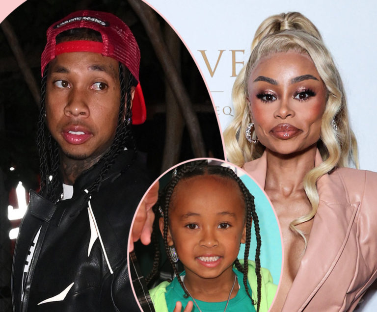 Blac Chyna & Tyga Finally Reach Agreement In Tense Custody Battle Over ...