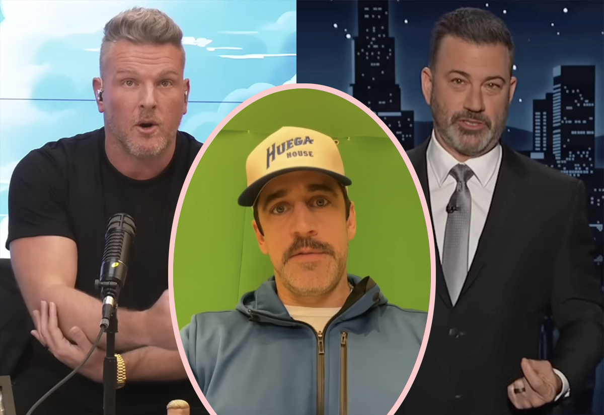 #Aaron Rodgers Kicked Off Pat McAfee Show After Jimmy Kimmel Feud