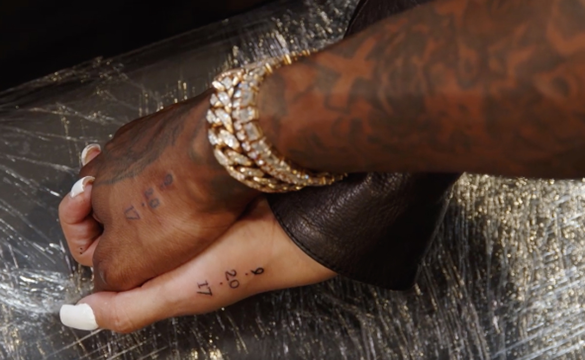 Cardi B and Offset gave each other tattoos for Valentine's Day