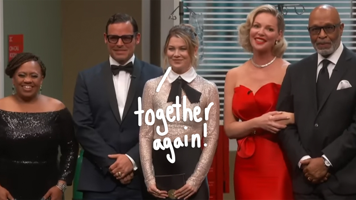 Emmys 2024 The Grey’s Anatomy Cast Reunites On Stage! WATCH! Perez