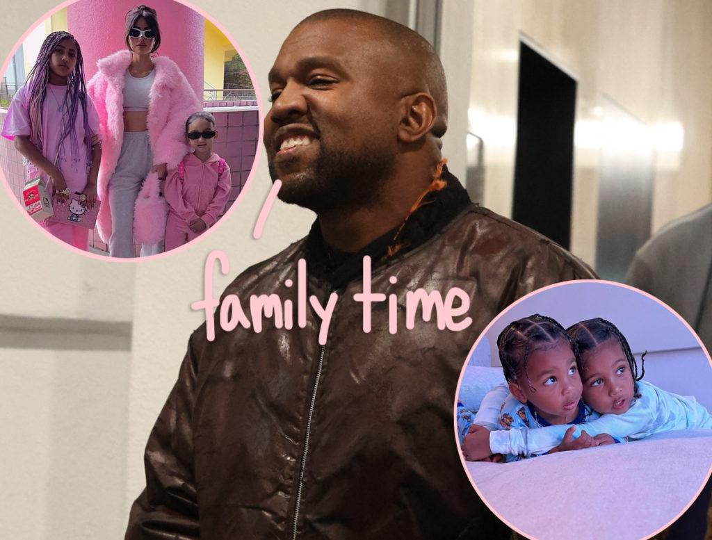 Kanye West Making Kids 'Huge Priority' After Moving Back To LA!