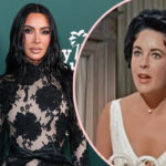 Kim Kardashian To Produce & Star In Elizabeth Taylor Series?!