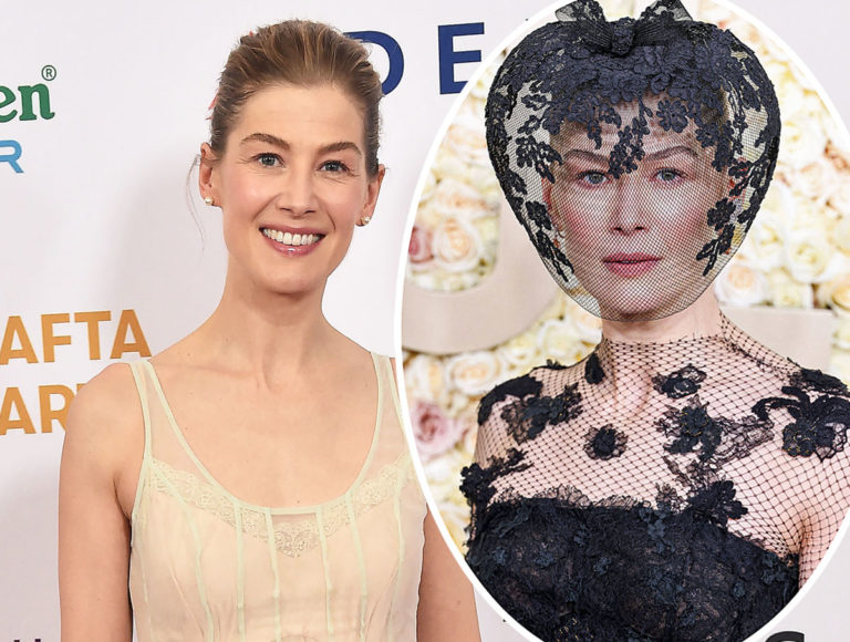 Rosamund Pike Dishes On Skiing Accident That 'Messed Up' Face Before