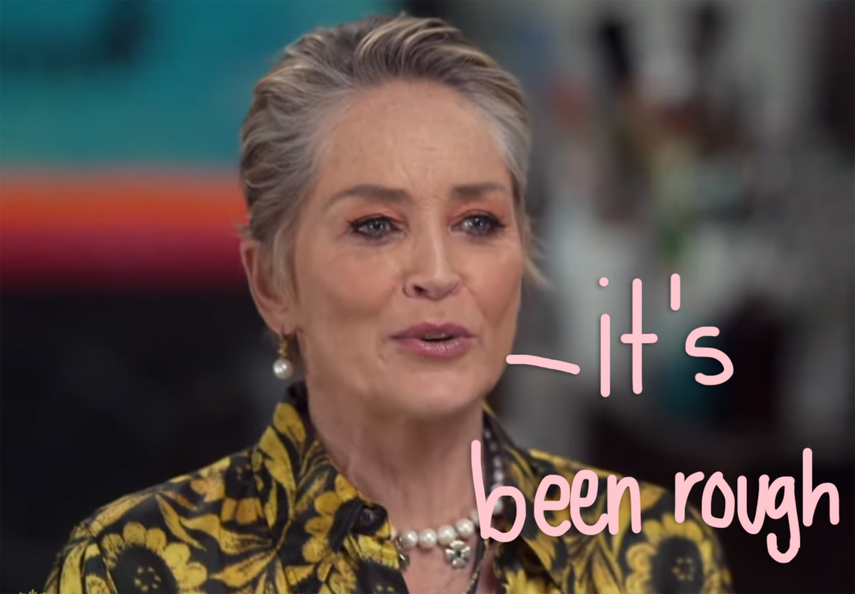 #Sharon Stone Details Her Wild Online Dating Experiences — Including Meeting A ‘Convicted Felon’!