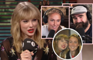 2 Photos That PROVE Taylor Swift & Kylie Kelce Aren't Beefing! - Perez