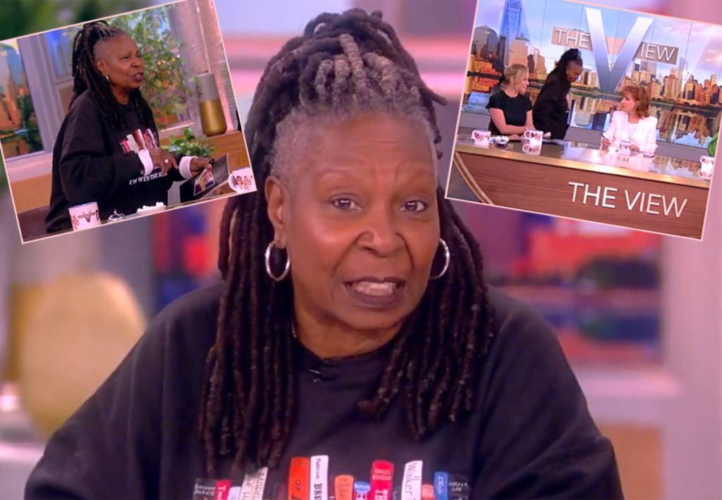 Here’s What Made Whoopi Goldberg WALK OFF The View! Perez Hilton