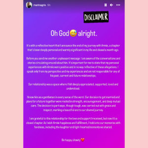 Armie Hammer’s Secret Engagement To Mysterious Fiancée Is Already Over