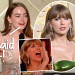 Golden Globes 2024: Emma Stone Playfully Calls Taylor Swift An 'A**hole' Over THIS!!