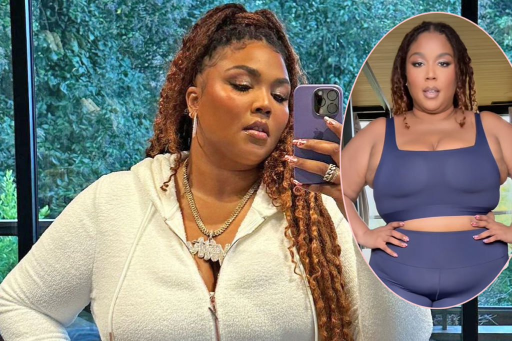 Lizzo Shows Off New Body-Accentuating Leggings - & Fans Think She Slimmed  Down! Look! - Perez Hilton
