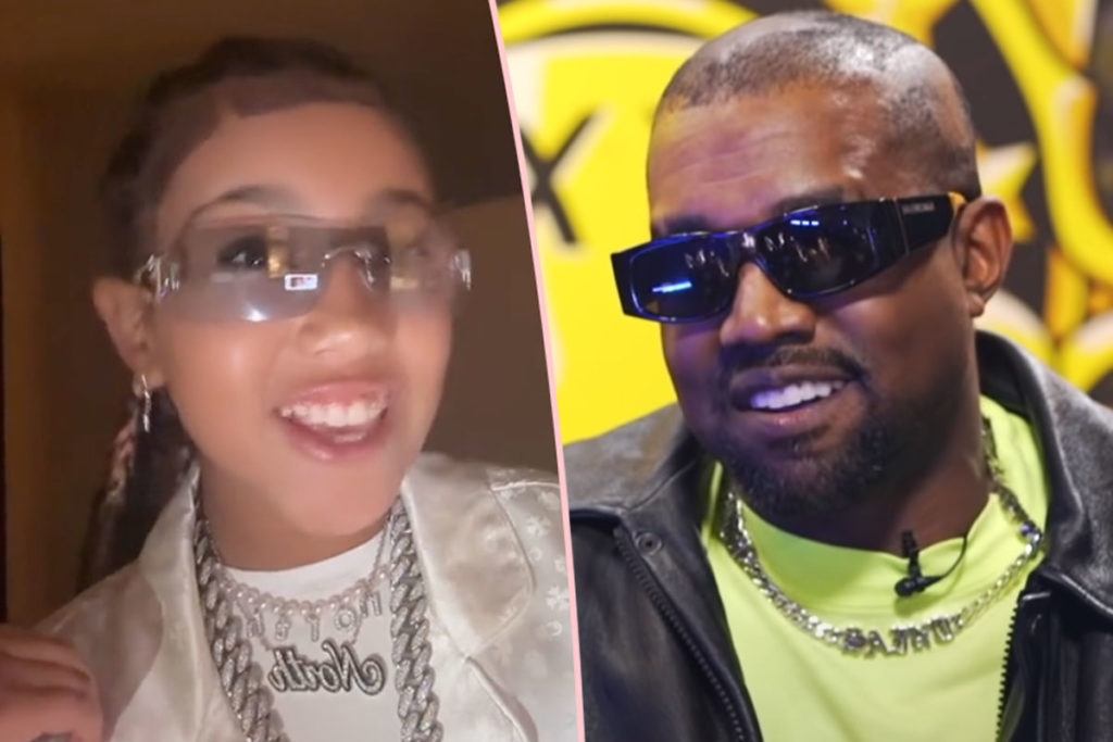 10YearOld North West Is Making A Music Video For Kanye! Perez Hilton